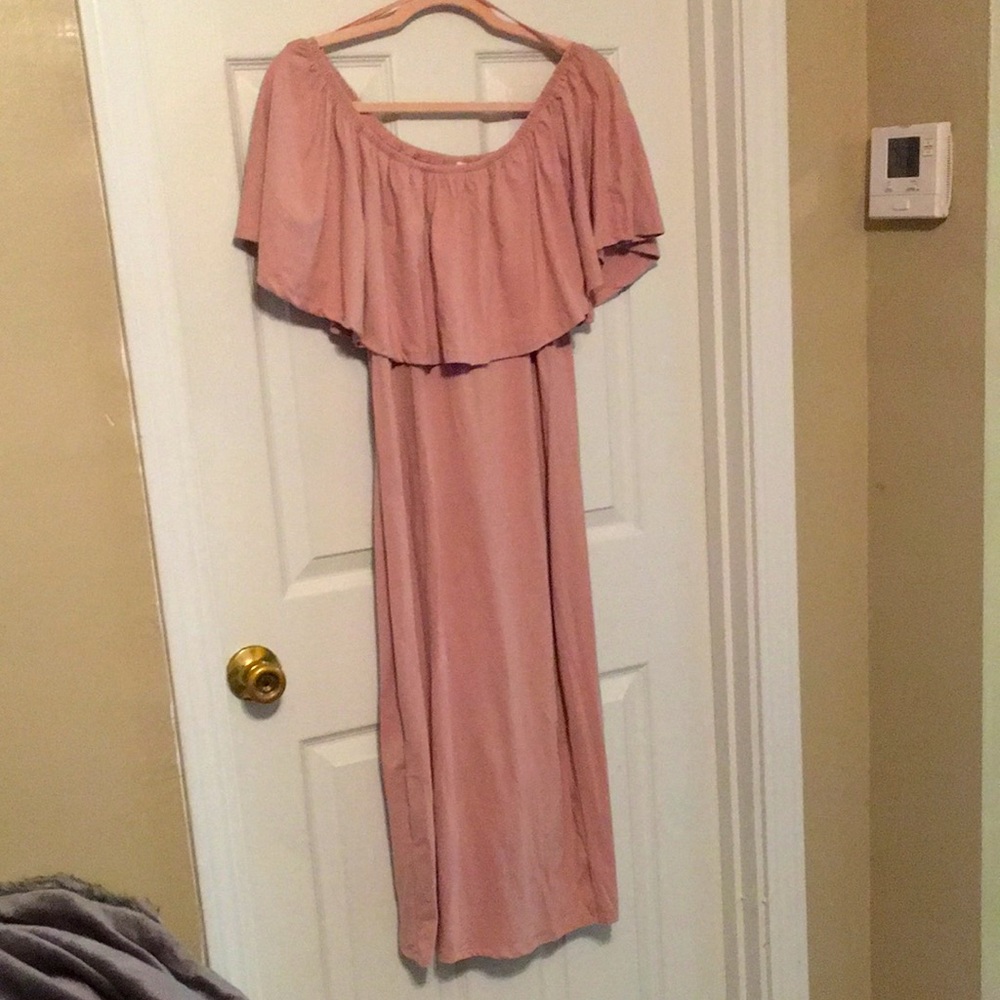 Off the shoulder dress